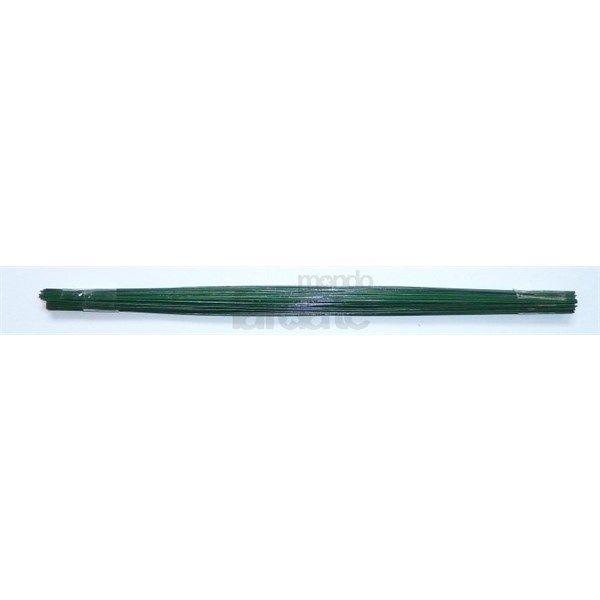 Barrette di filo metallico verde