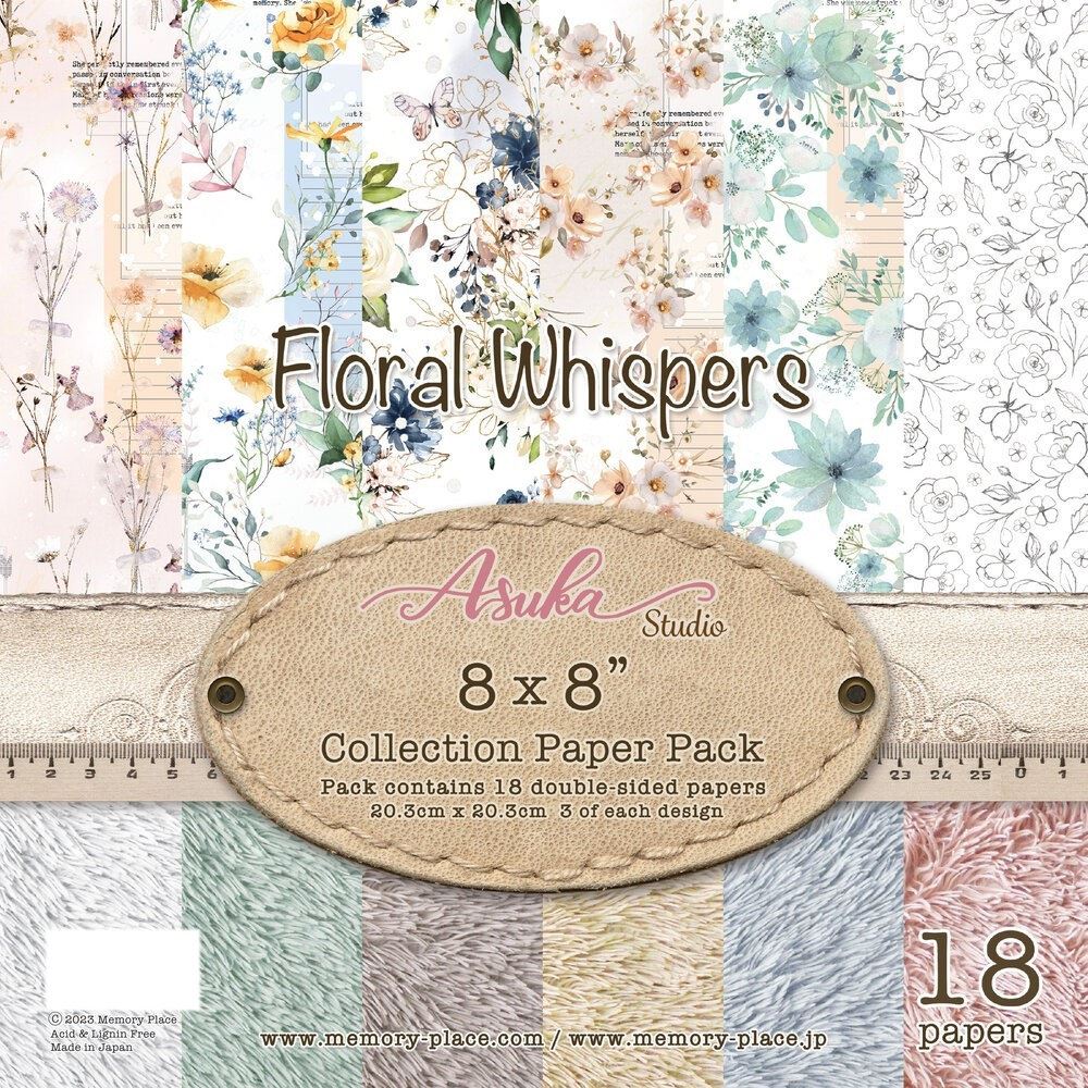 Blocchi di Carte Floral Whisper 20 x 20