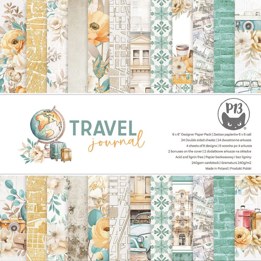 Blocchi di Carte Travel Journal 15 x 15
