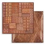 Blocco di Carte Scrap Maxi Background Selection Coffee and Chocolate cm 30 X 30