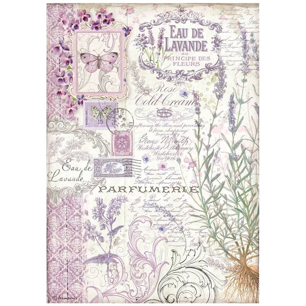 Carta di riso Provence Eau de Lavande