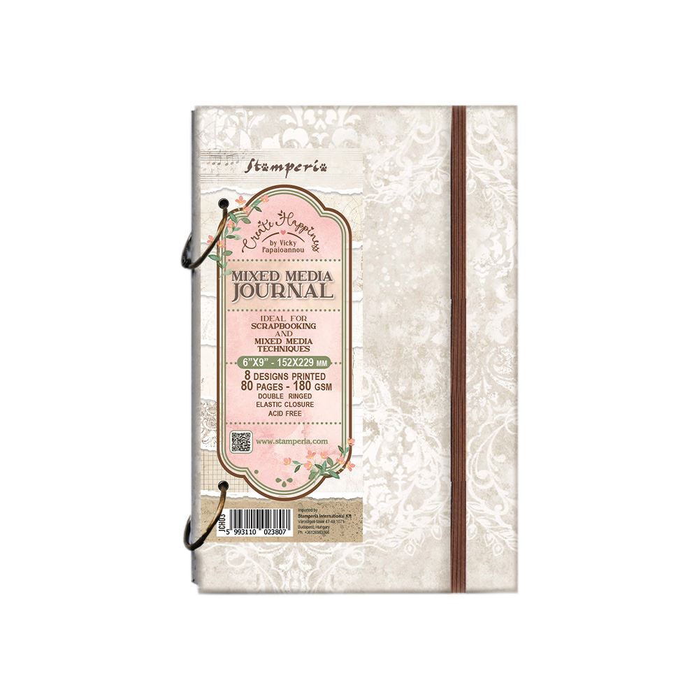 Create Happiness Ring Journal con anelli
