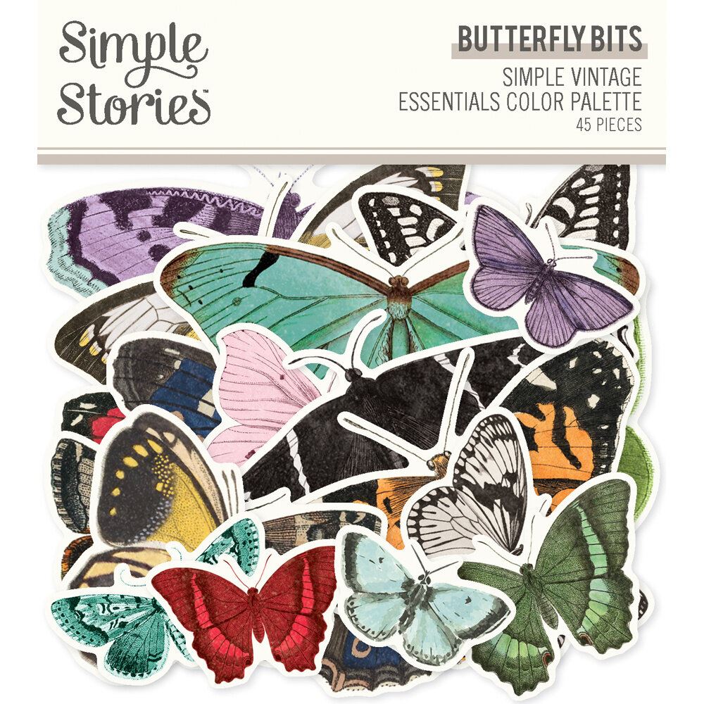 Die Cut Essential Color Palette Butterfly