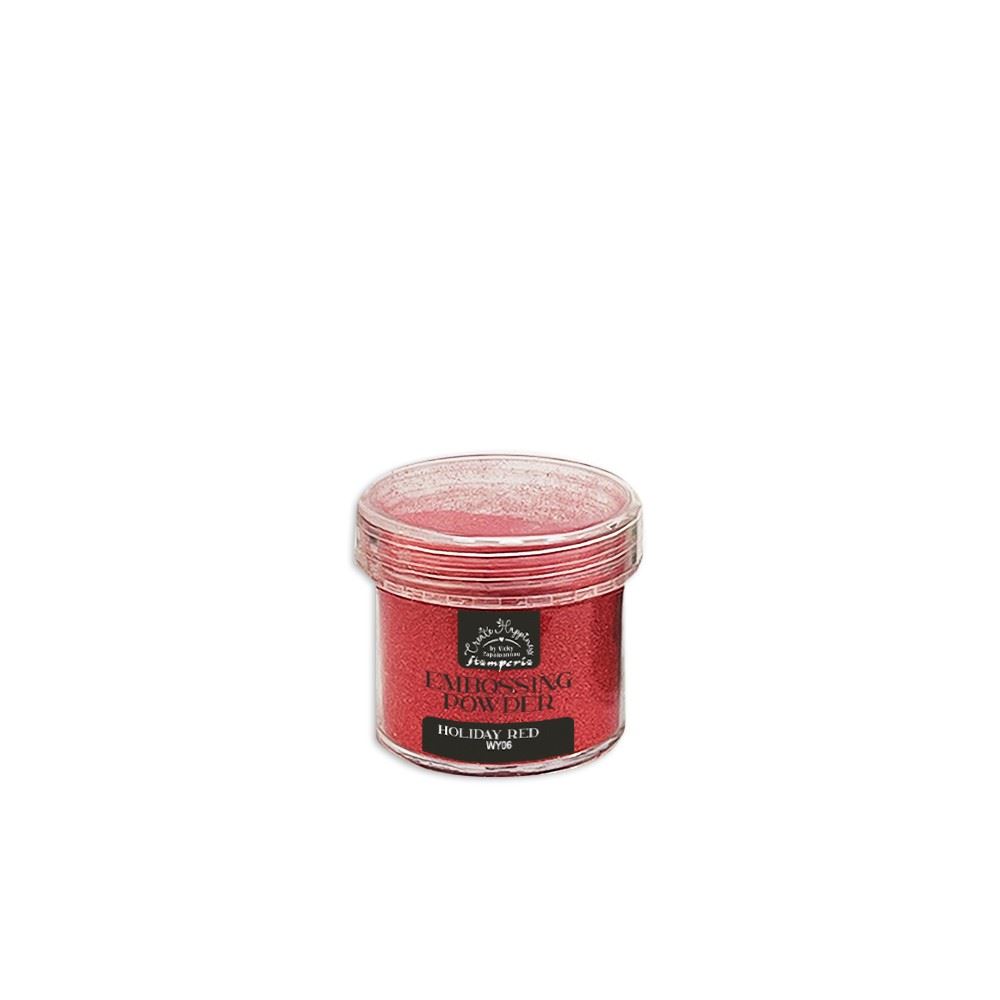 Embossing Powder Holiday Red