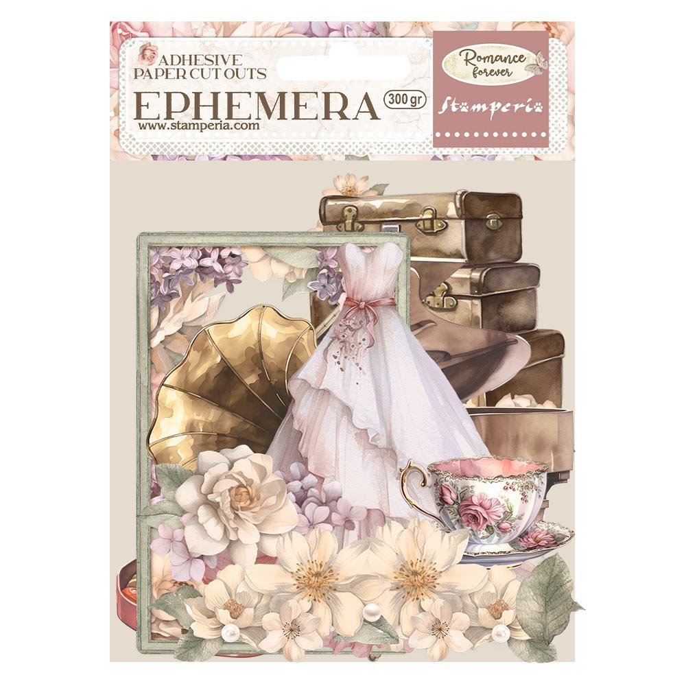 Ephemera Romance Forever Journaling Edition Stamperia