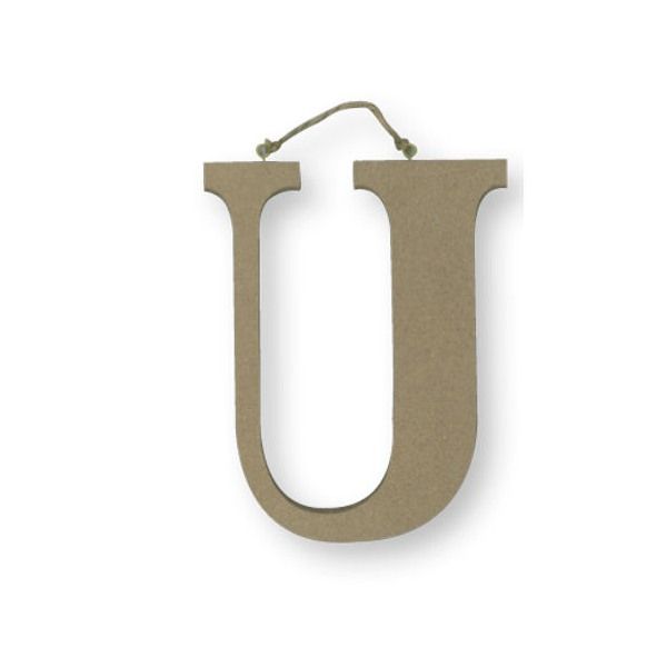 Lettera alfabeto appendibile - U