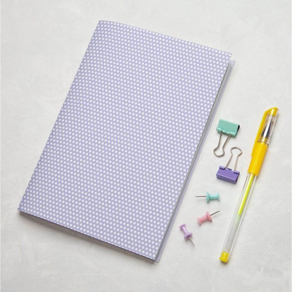 Notebook Viola pagine punteggiate