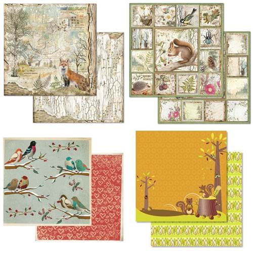 Carta scrap natura
