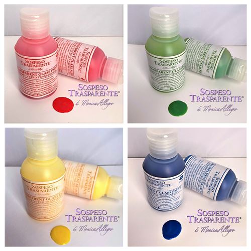 Colori per sospeso trasparente