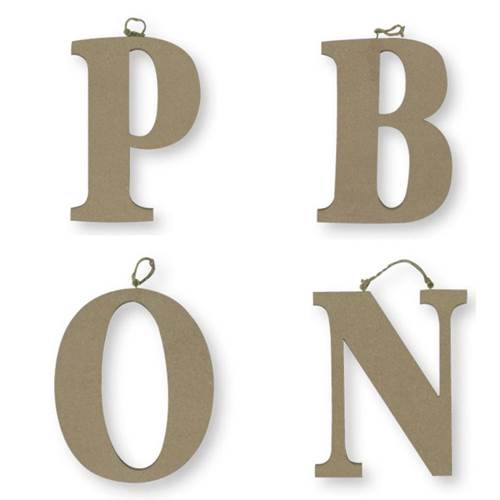 Lettere in MDF cm 22