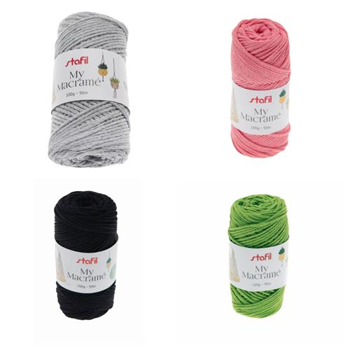 Macramé Tinta Unita