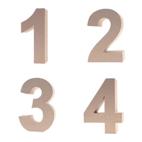 Numeri in Cartone