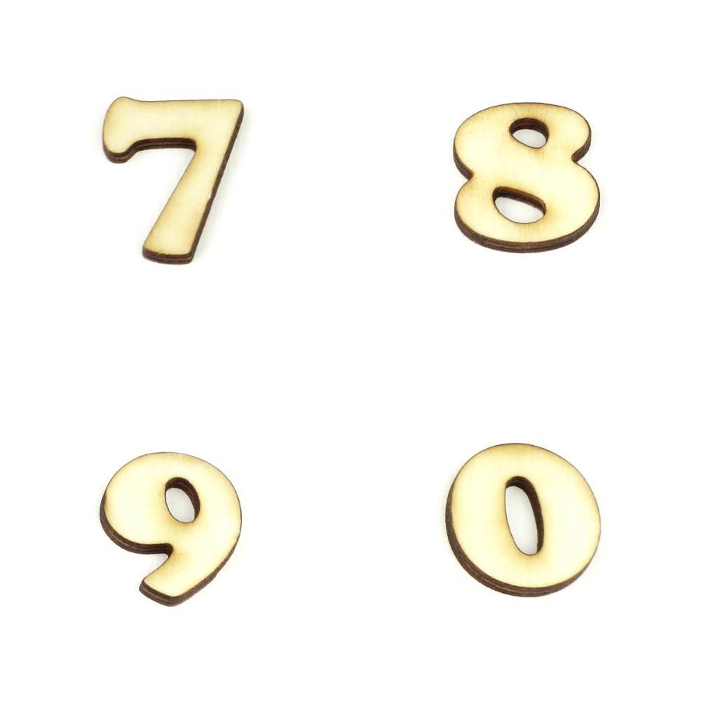Numeri in legno Lolly cm 1.5, Lettere e Numeri, Oggetti da decorare - Mondo  Fai da Te