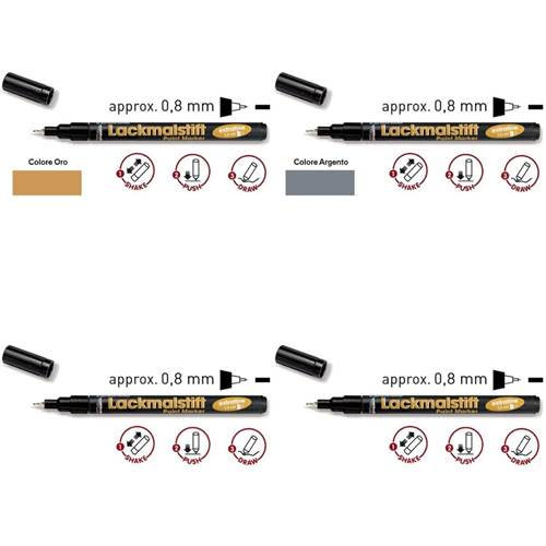 Pennarelli effetto vernice