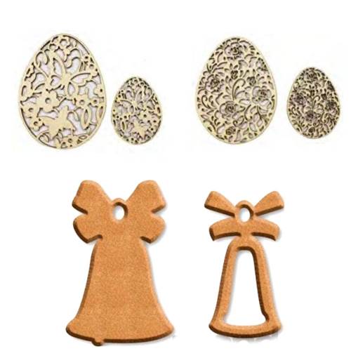 Sagome in legno Pasqua