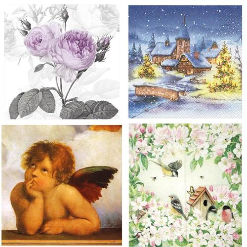 Tovaglioli da Decoupage