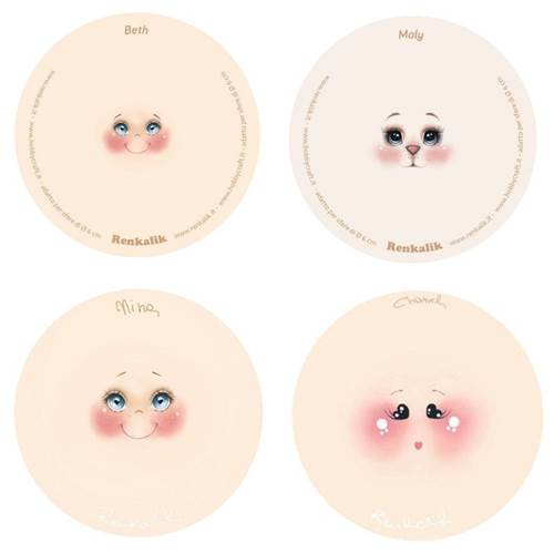 Visi stampati su stoffa