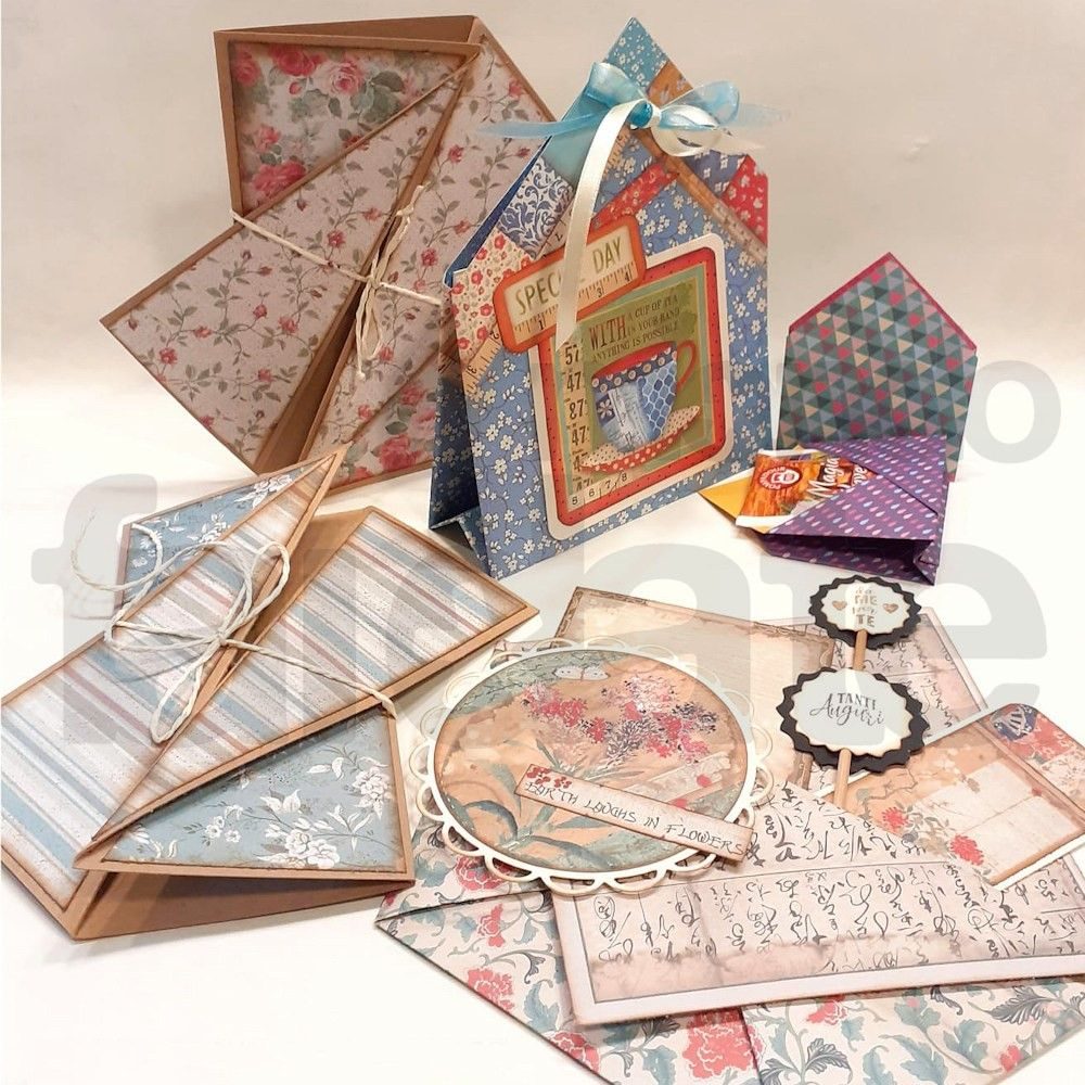 19/02/2020 Corso Scrap: Biglietti Origami