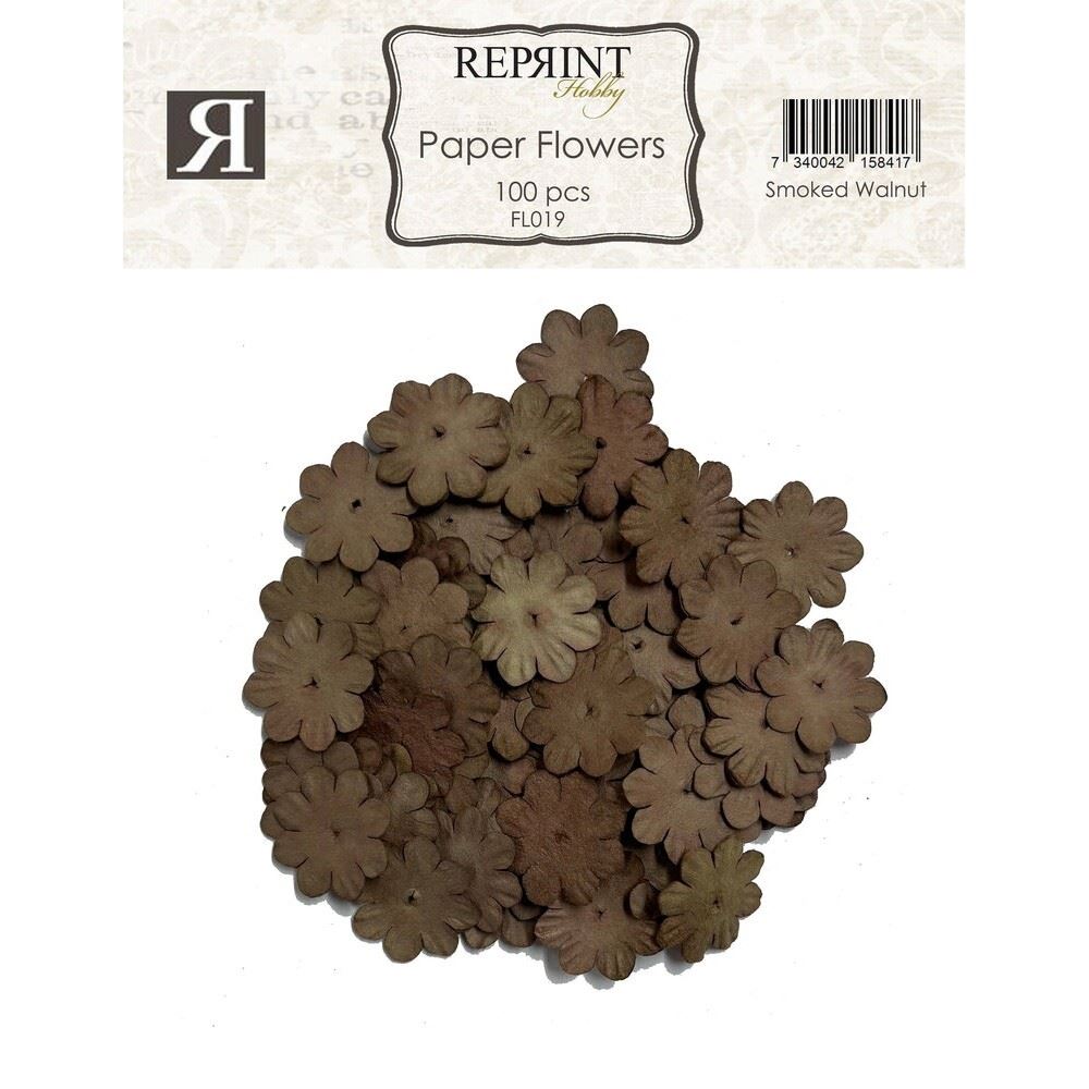 100 Fiori di carta Nocciola