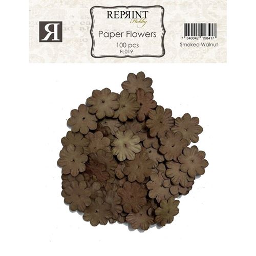 100 Fiori di carta Nocciola