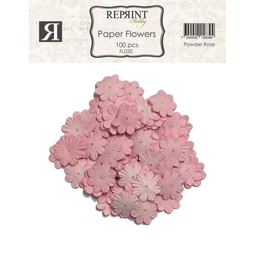 100 Fiori di carta Powder Rose