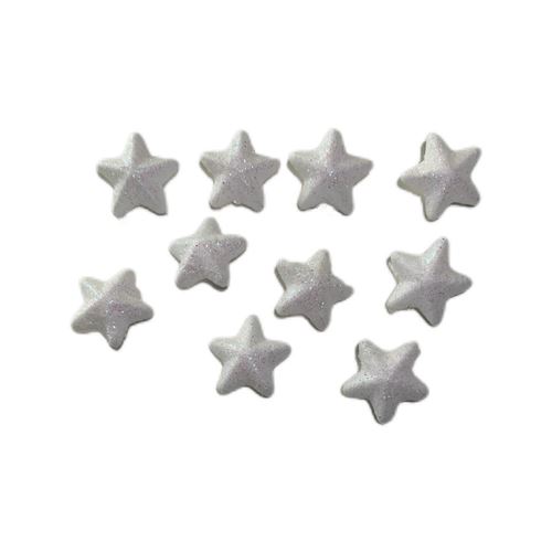 10 Stelle in polistirolo iridescenti