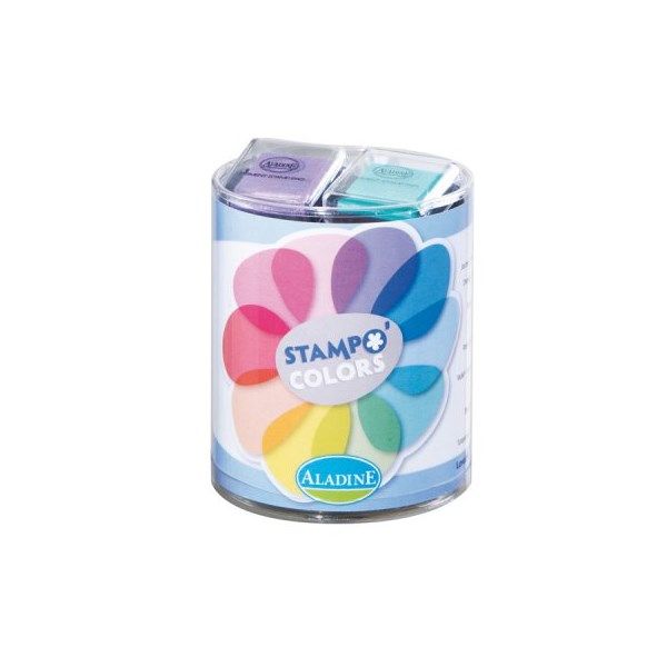 10 Tamponi inchiostro Pastel