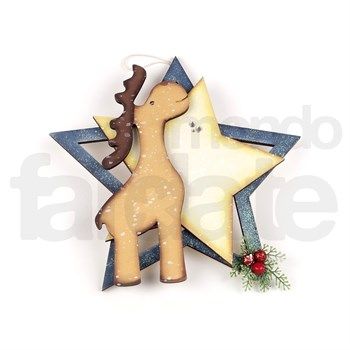 15/11/17 Corso: Pittura Country Renna natalizia