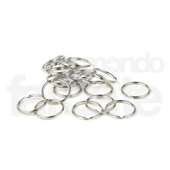 20 anelli in metallo