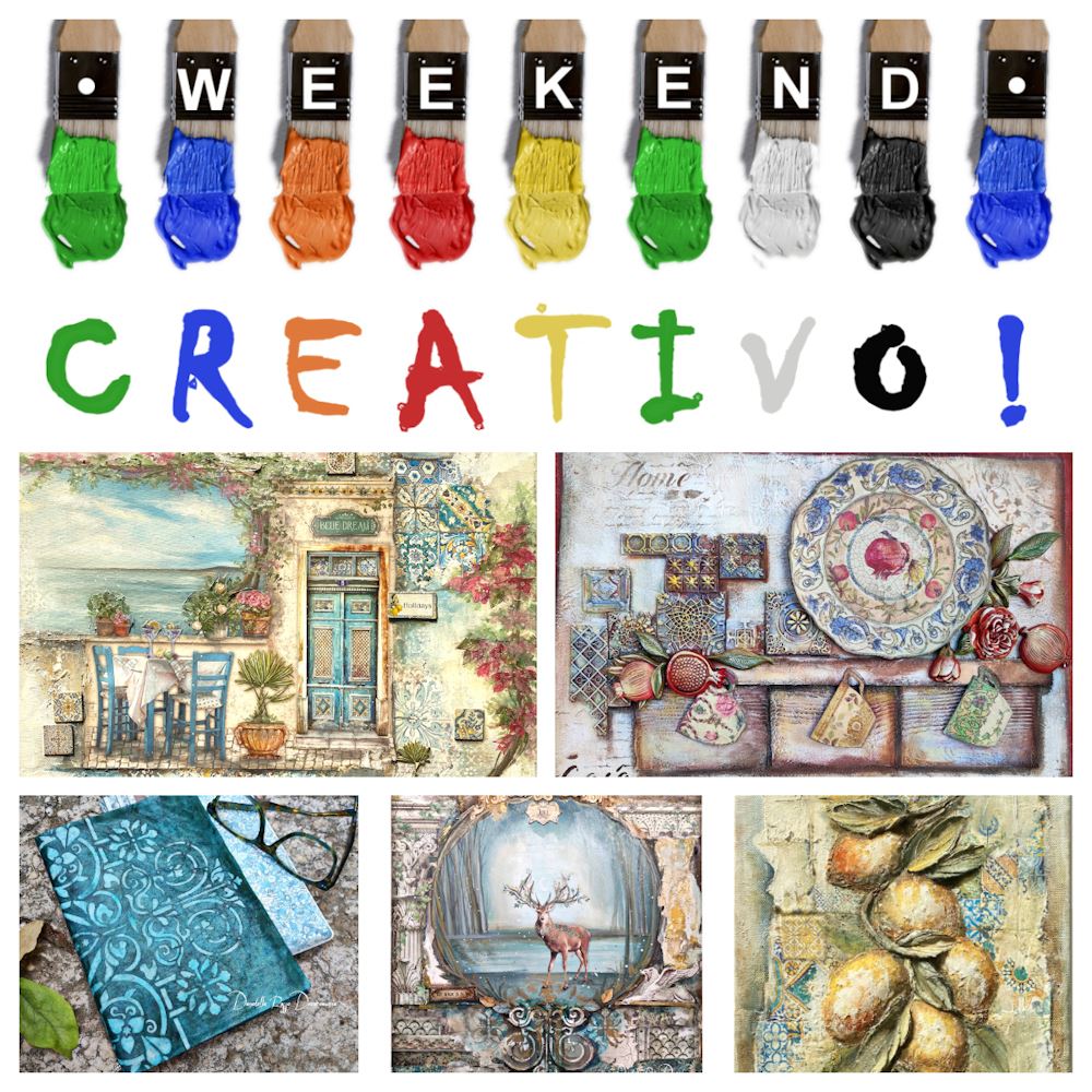 Weekend Creativo: Sabato 15 luglio - Solo Pomeriggio