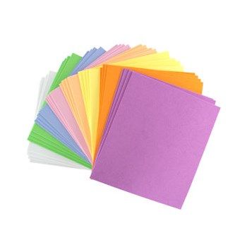 32 Fogli di Gomma Crepla colori Pastello