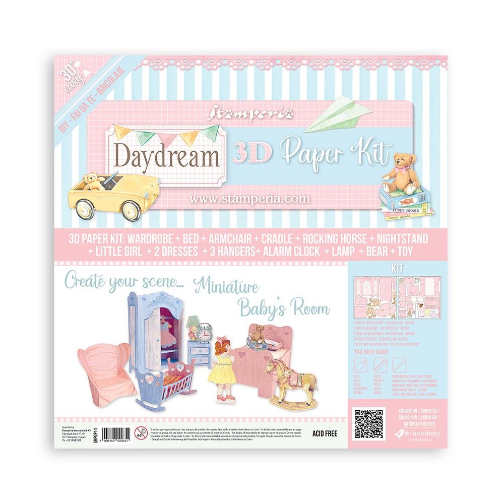 3D Paper Kit DayDream Babyroom 