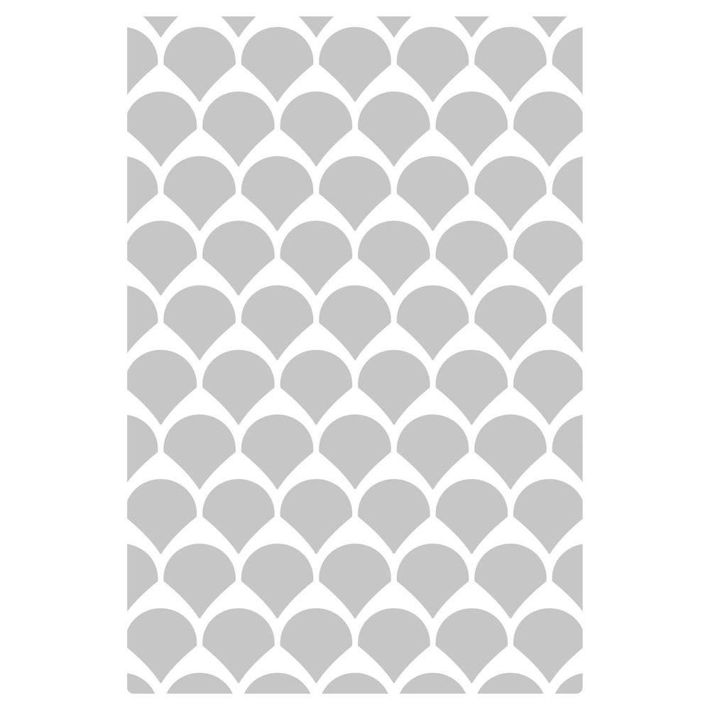 3-D Textured Impressions Fan Tiles - Mondo Fai da Te