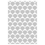 3-D Textured Impressions Fan Tiles