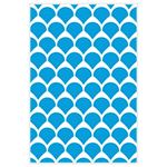 3-D Textured Impressions Fan Tiles