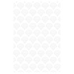 3-D Textured Impressions Fan Tiles