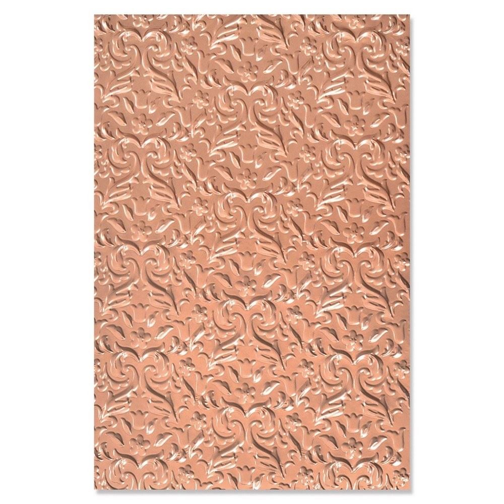 3-D Textured Impressions Floral Flourishes