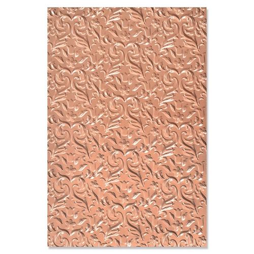 3-D Textured Impressions Floral Flourishes