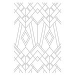 3-D Textured Impressions Geo Diamonds