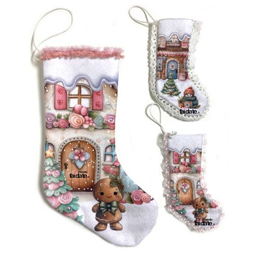 3 Calze Natalizie in varie dimensioni