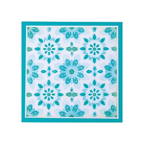 4 Stencil Fondo Geometrico a strati