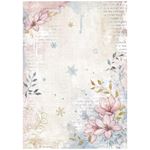 6 Carte di riso in A4 Create Happiness Dewdrops Stamperia