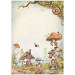 6 Carte di riso in A4 Hidden Grove Stamperia