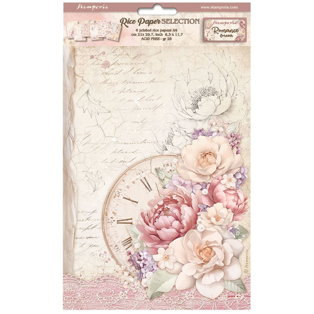 Carta Di Riso Per Decoupage A4 – Motivo Paglia, Carta Seta 30g – 'A Friend As A Present'