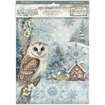 6 Carte di riso in A4 The Owl's House Stamperia