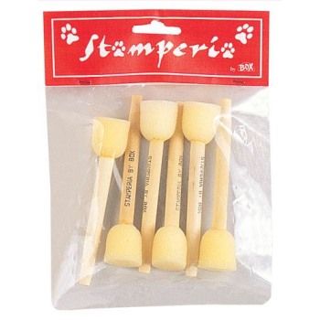 6 Pennelli spugna piccoli