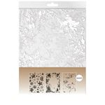 6 fogli di Acetato Snow, Fairies & Stars