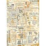 8 Carte di riso in A5 Esprit de Voyage