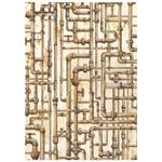 8 Carte di riso in A6 Backgrounds A new Beginning