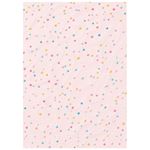 8 Carte di riso in A6 Backgrounds Candy Christmas